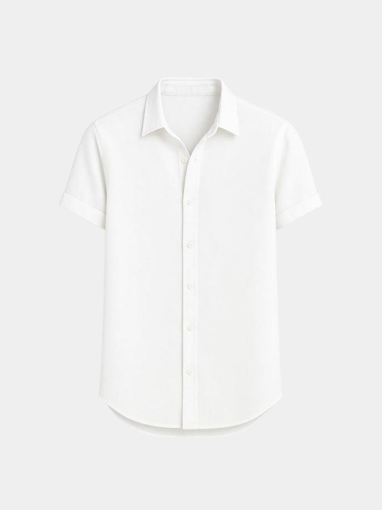 Casual Summer Short Sleeve Shirt - Cross & Crown
