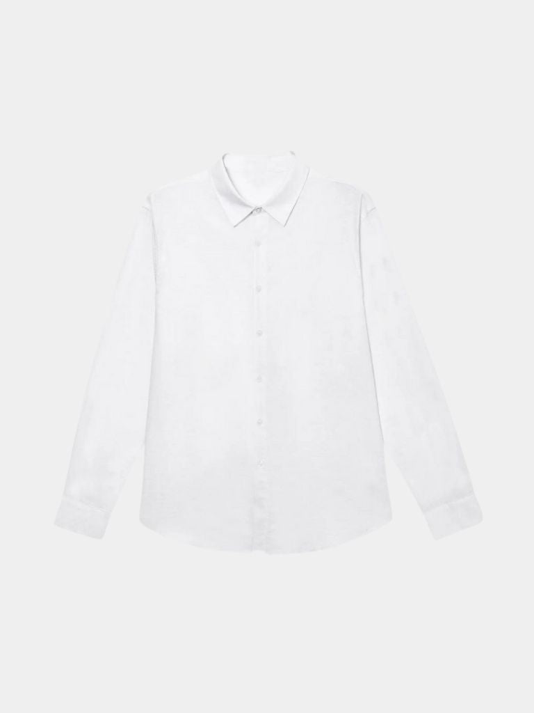 Essential Linen Casual Shirt - Cross & Crown