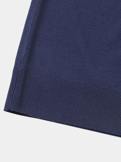 Navy Class Polo – Cross & Crown
