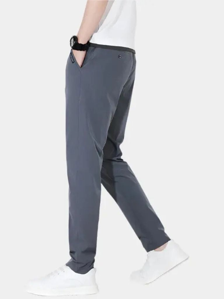 Essencial Stretch Trousers - New Elastic Waist - Cross & Crown