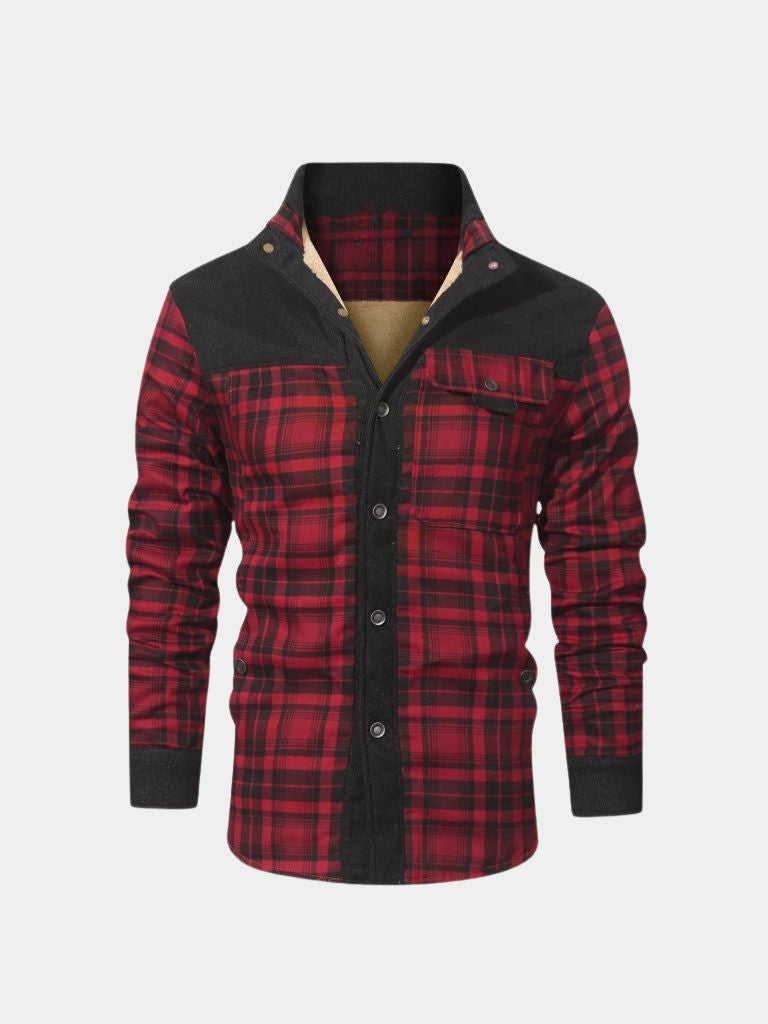 Redwood Rustic Flannel Jacket - Cross & Crown