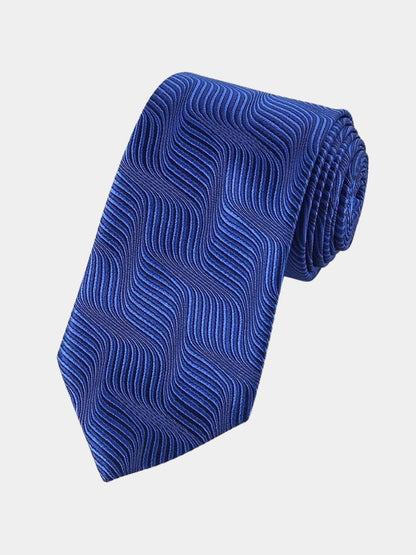Blue Regent Tie – Cross & Crown