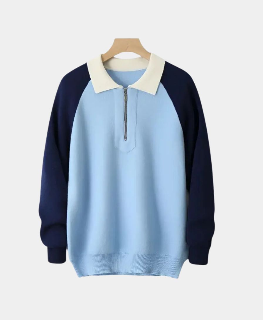 Essential Polo Sweater - Cross & Crown