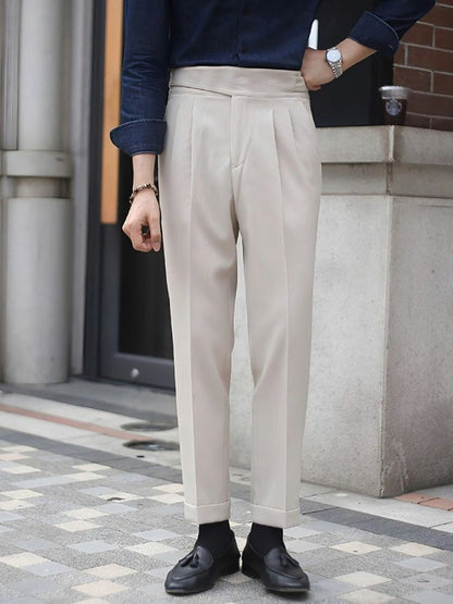 Corduroy Elegant Trousers - Cross & Crown