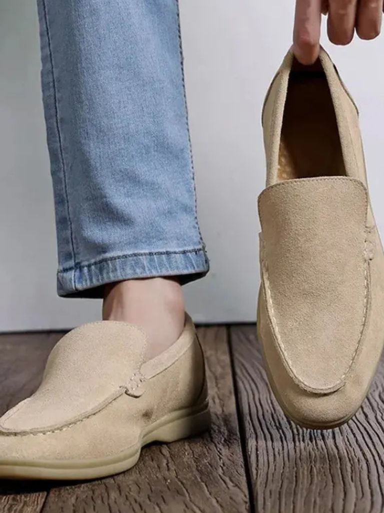 Essential Suede Loafers - Cross & Crown