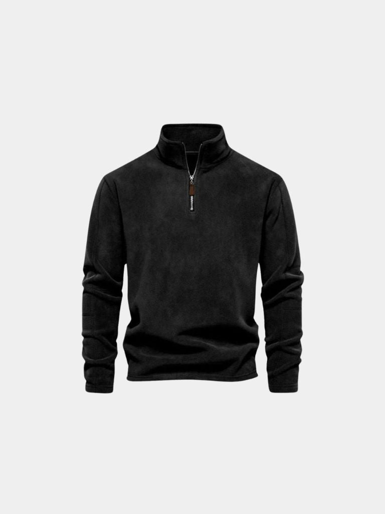 Alpine Quarter-Zip Sweater - Cross & Crown