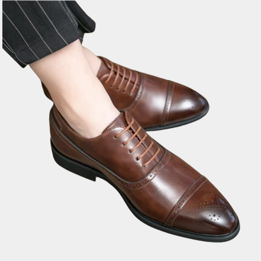 Redbourne Oxford Shoes - Cross & Crown