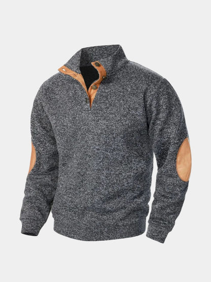 Lucien Heritage Elbow Pullover - Cross & Crown