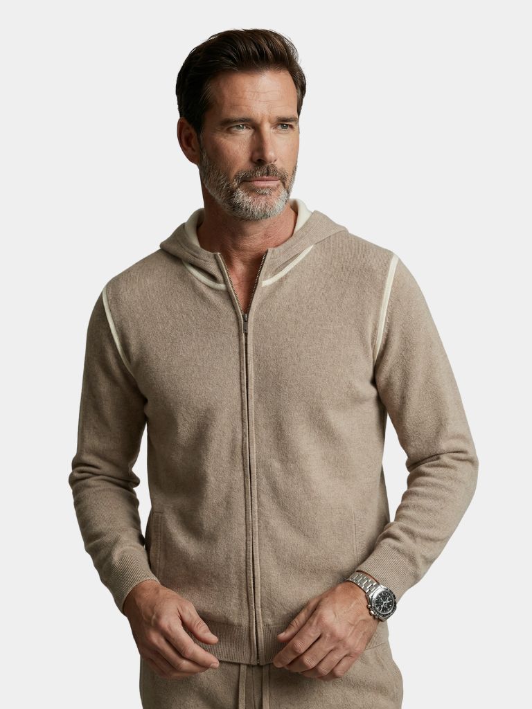 Belvoir Taupe Cashmere Set – Cross & Crown