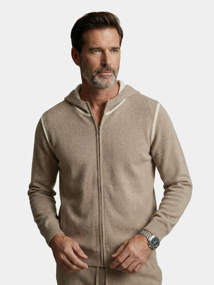 Belvoir Taupe Cashmere Set – Cross & Crown