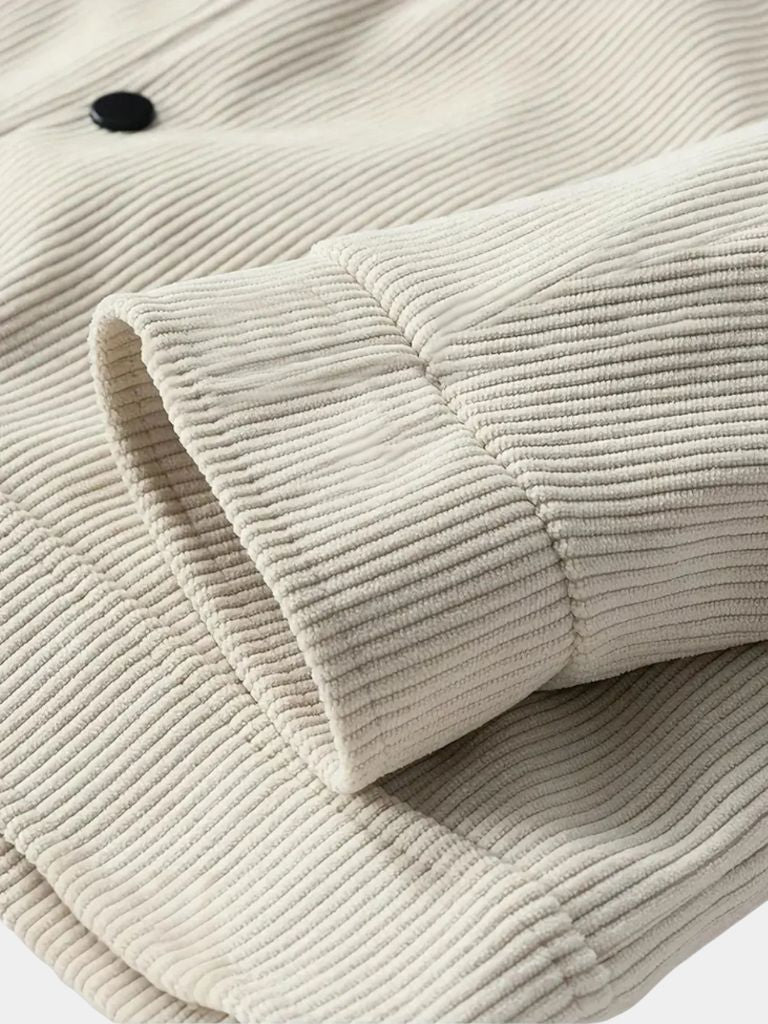 Ivory Corduroy Set - Cross & Crown