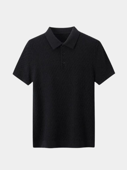Elegant Cotton Polo T-Shirt - Cross & Crown