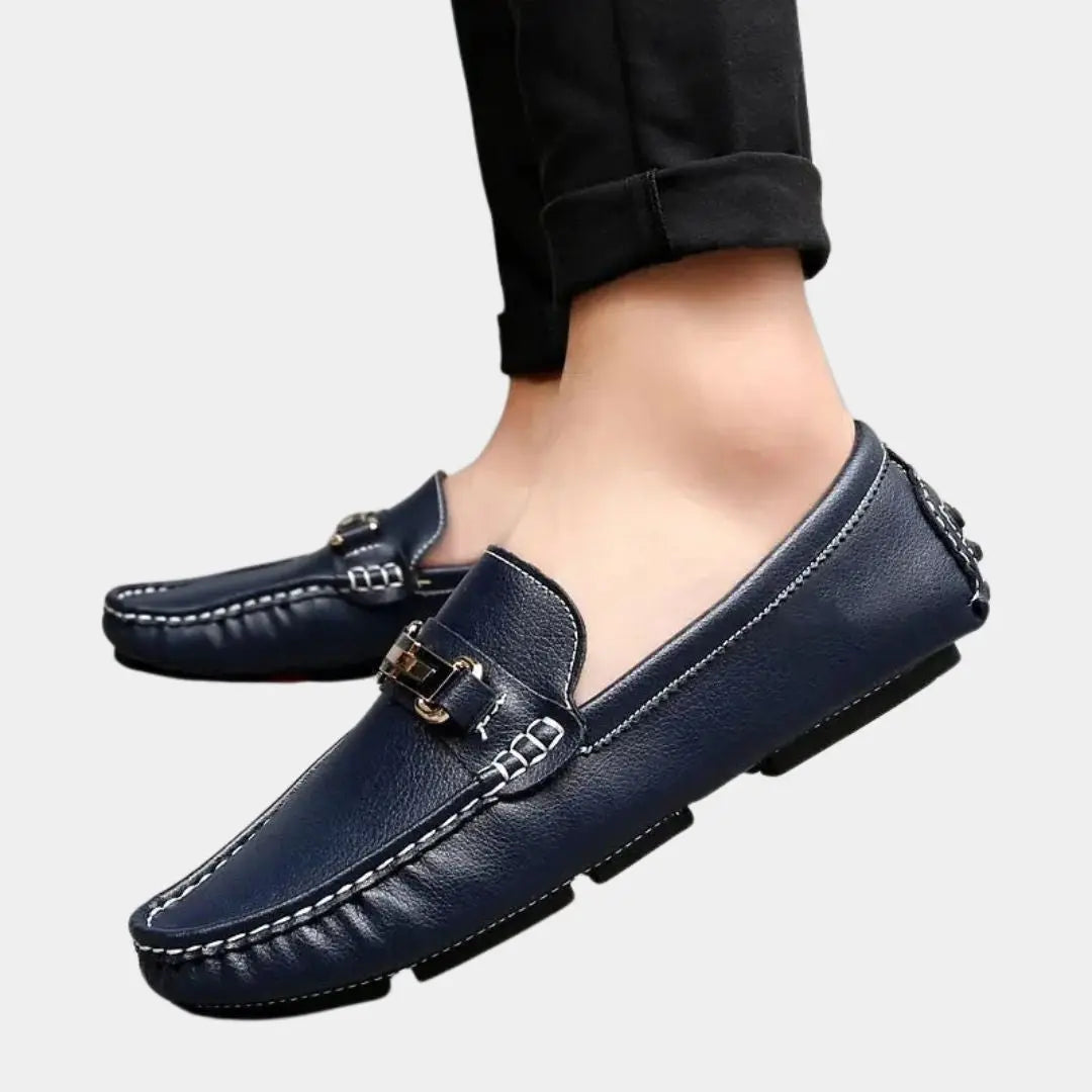 TORINO GENUINE LEATHER LOAFERS Cross & Crown