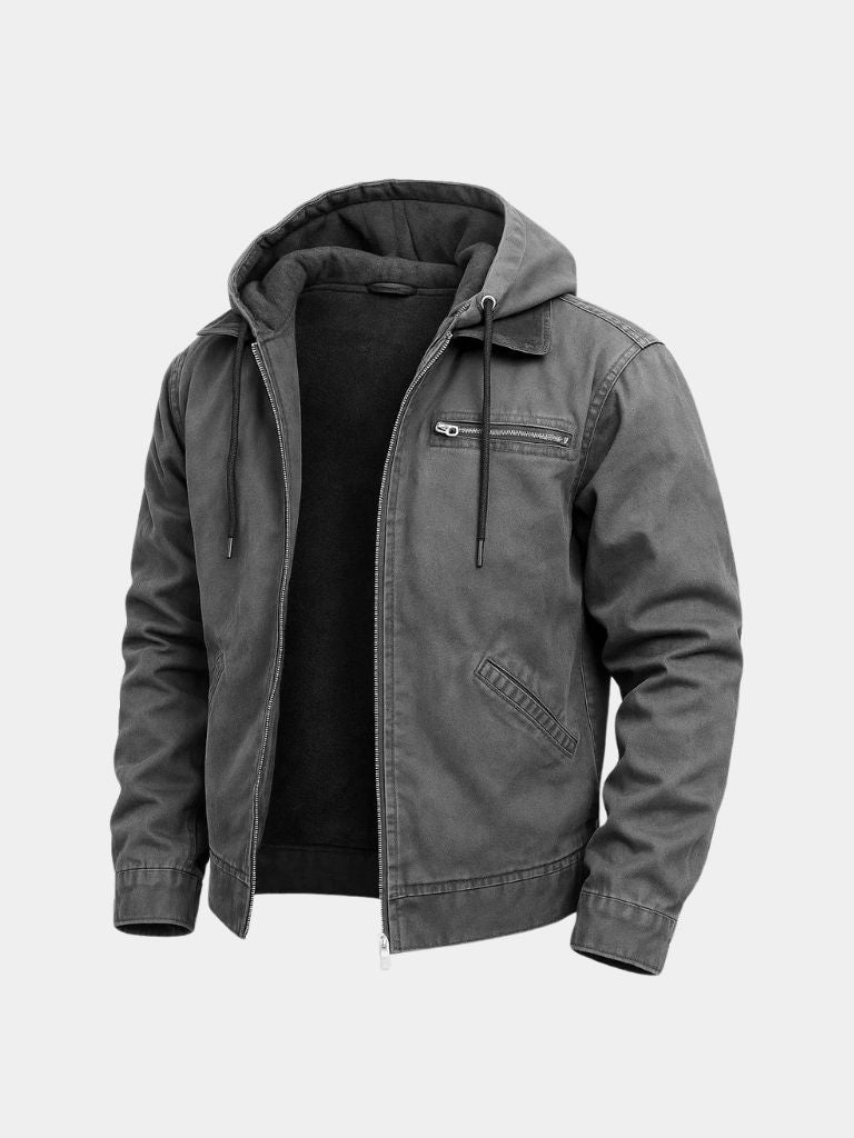 Essential Hooded Jacket - Cross & Crown