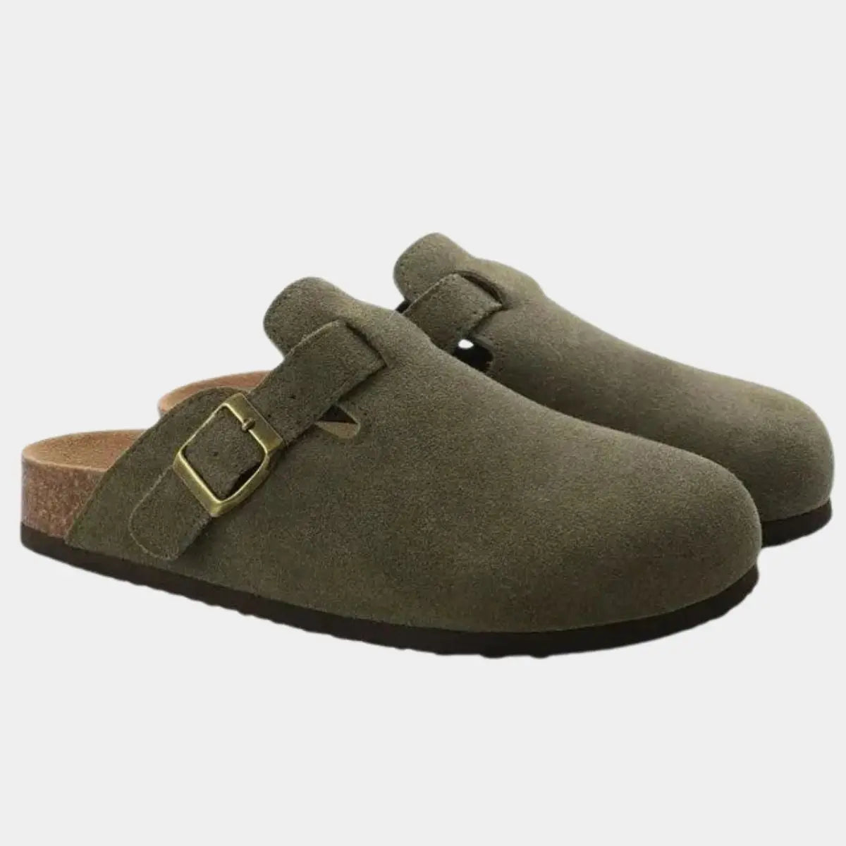 Essential Suede Clogs - Cross & Crown Cross Crown