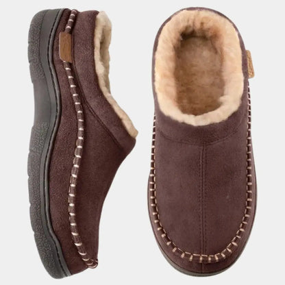 Heritage Luxe Lined Slippers - Cross & Crown Cross & Crown