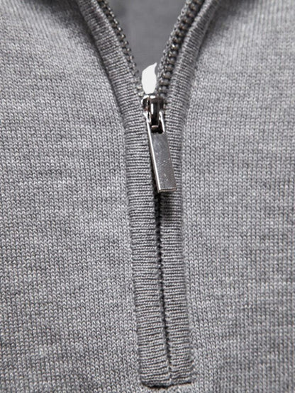 Royal Zip Polo – Cross & Crown