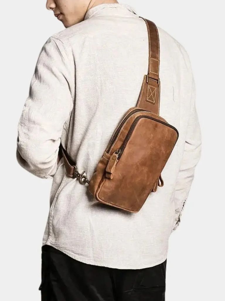 The Vanguard Leather Bag - Cross & Crown