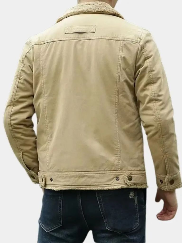Vintage Military Aviator Jacket - Cross & Crown
