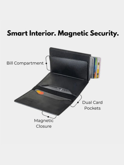 Castello Minimalist Card Wallet - Cross & Crown