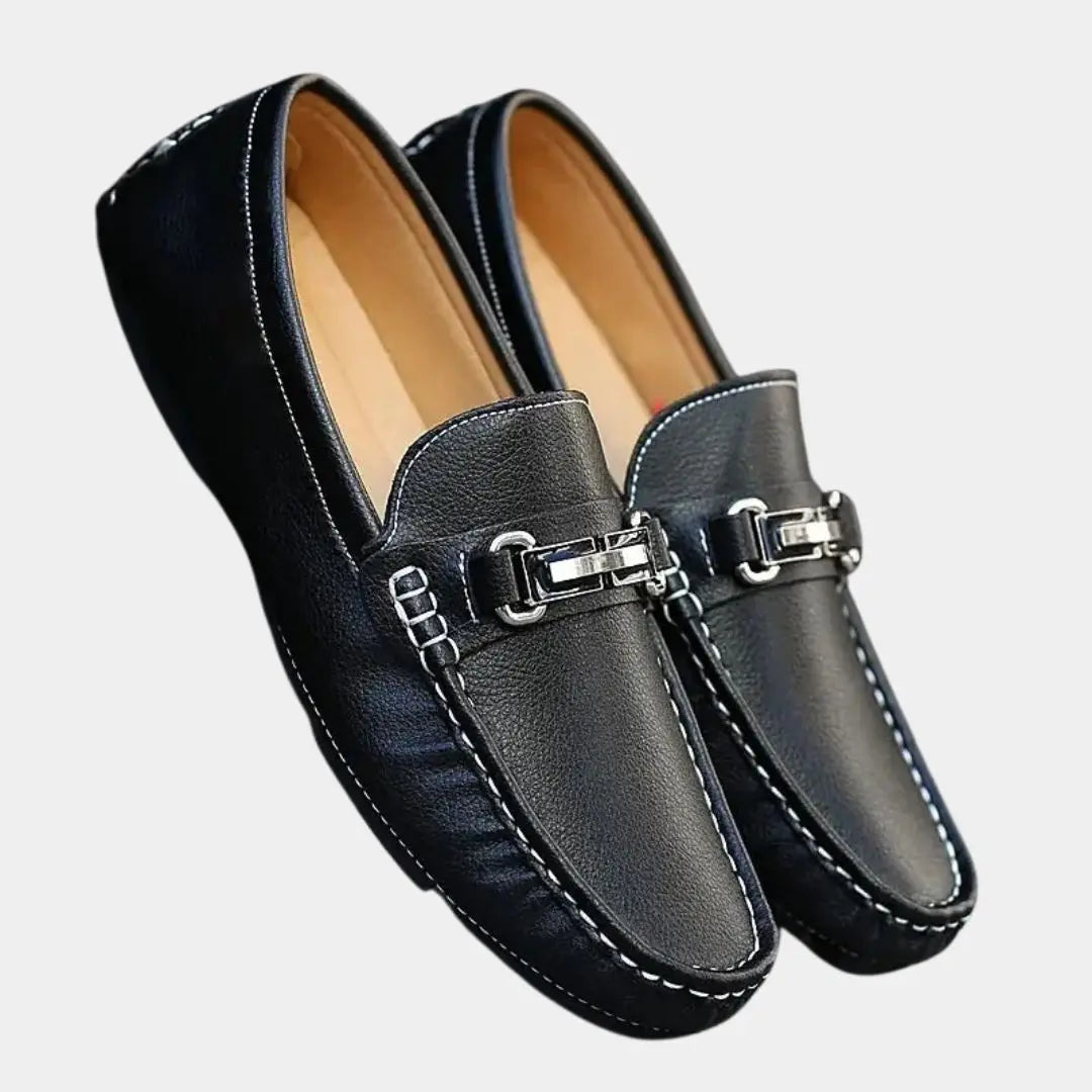 TORINO GENUINE LEATHER LOAFERS Cross & Crown