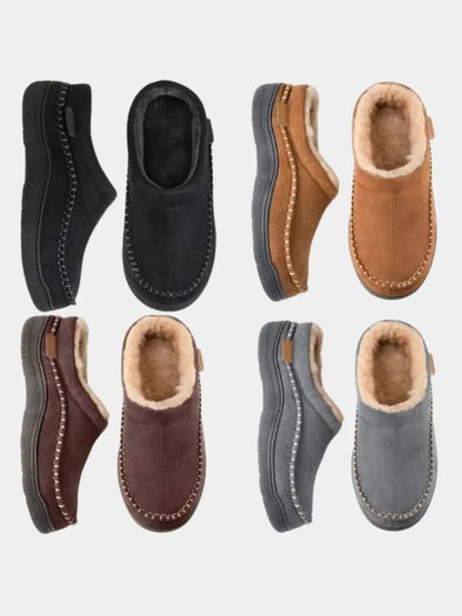 Heritage Luxe gefütterte Hausschuhe - <tc>Cross & Crown</tc>
