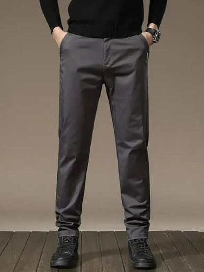 Essential Straight Trousers - Cross & Crown