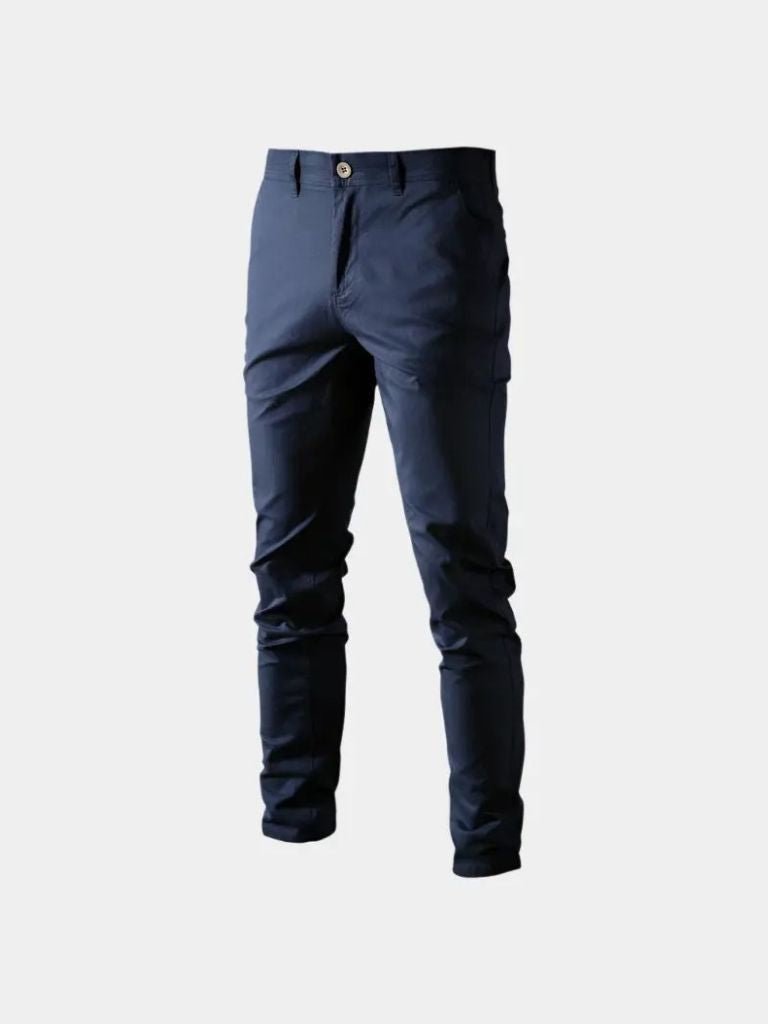 Pantalones informales de corte ajustado - <tc>Cross & Crown</tc>