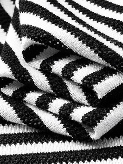 Stripe Class Polo - Cross & Crown