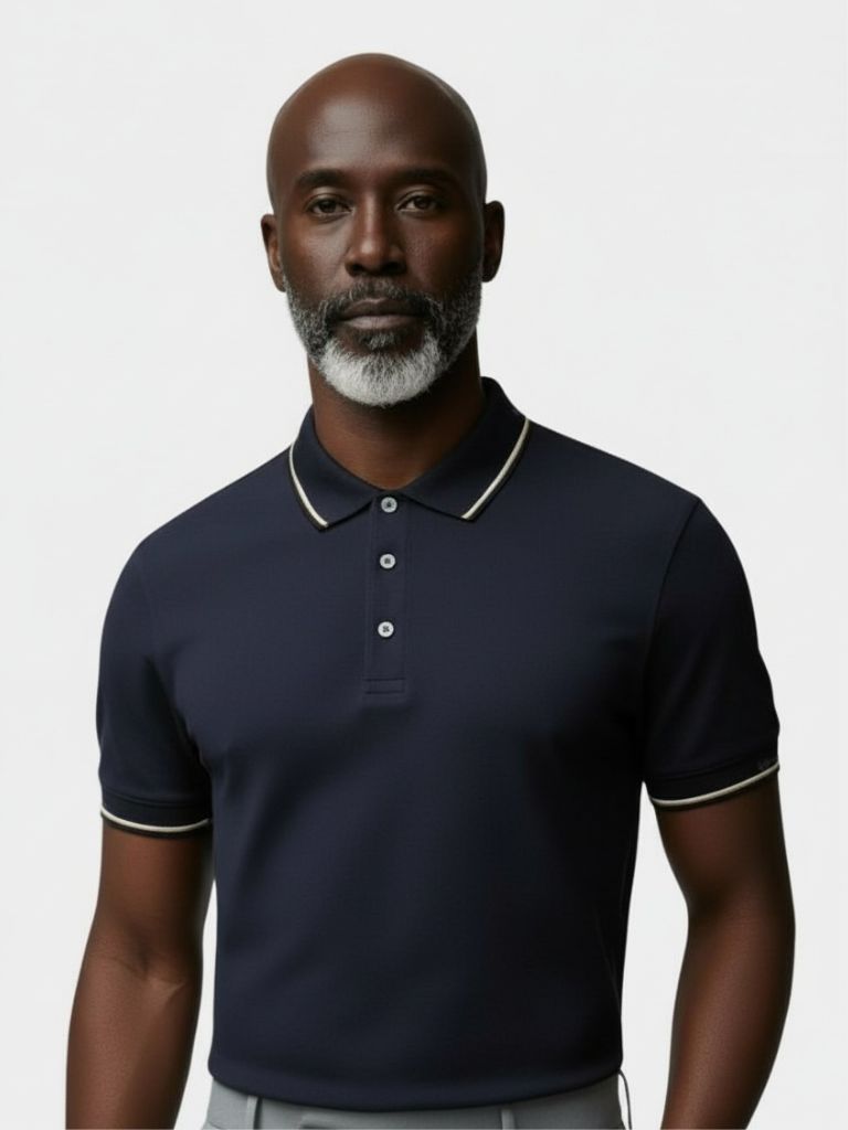 Midnight Trim Polo – Cross & Crown