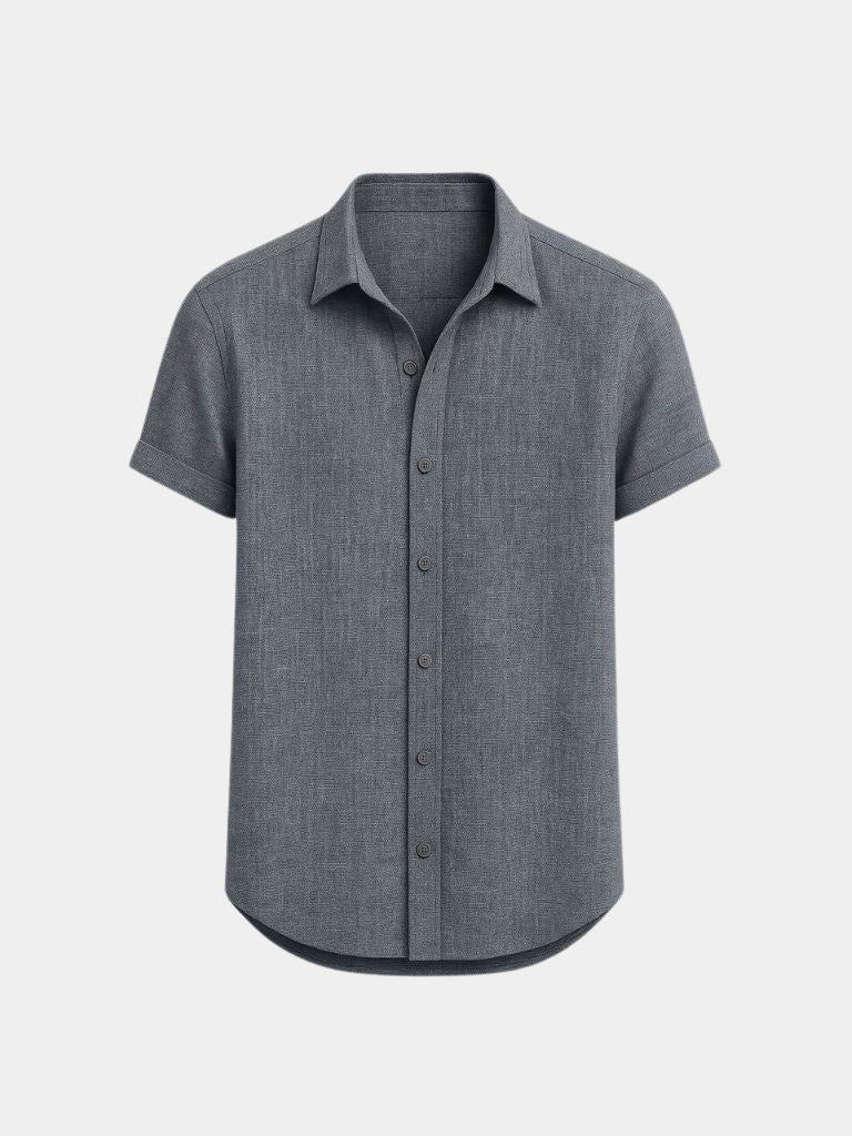 Casual Summer Short Sleeve Shirt - Cross & Crown