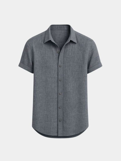 Casual Summer Short Sleeve Shirt - Cross & Crown