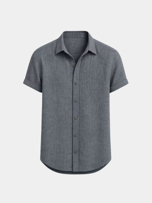 Casual Summer Short Sleeve Shirt - Cross & Crown
