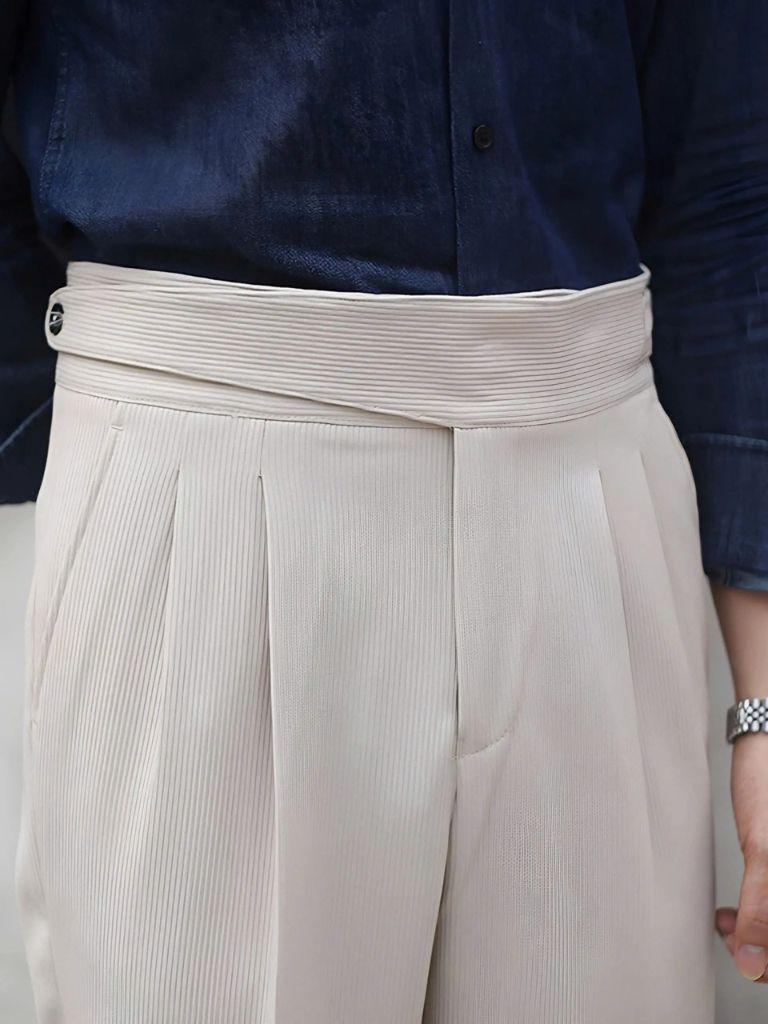 Corduroy Elegant Trousers - Cross & Crown