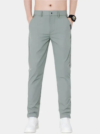 Essencial Stretch Trousers - New Elastic Waist - Cross & Crown