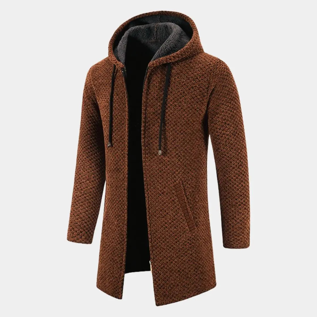 Lugano Knitted Hooded Winter Coat - Cross and Crown Cross & Crown