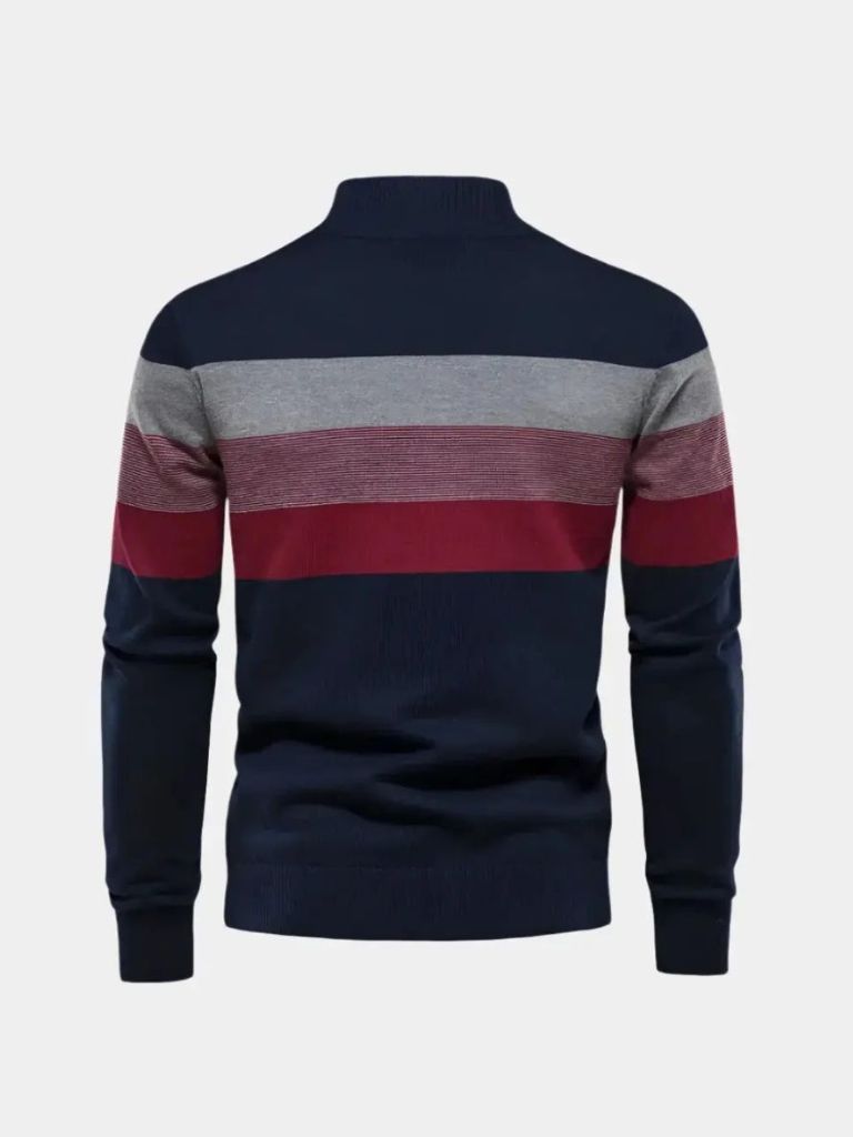 Minimalist High Collar Sweater - Cross & Crown