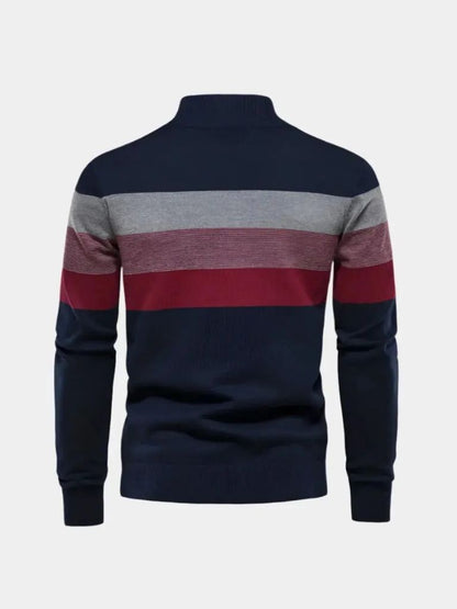 Minimalist High Collar Sweater - Cross & Crown