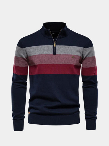 Minimalist High Collar Sweater - Cross & Crown