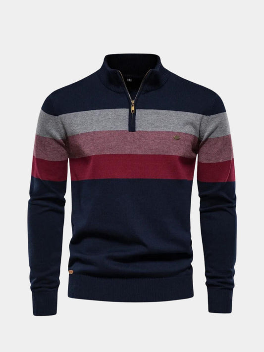 Minimalist High Collar Sweater - Cross & Crown