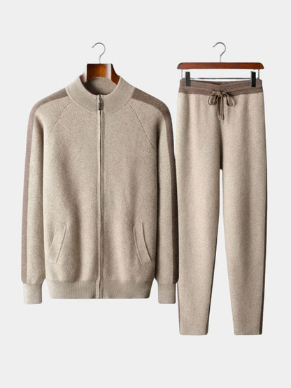 Navy Heritage Cashmere Set – Cross & Crown