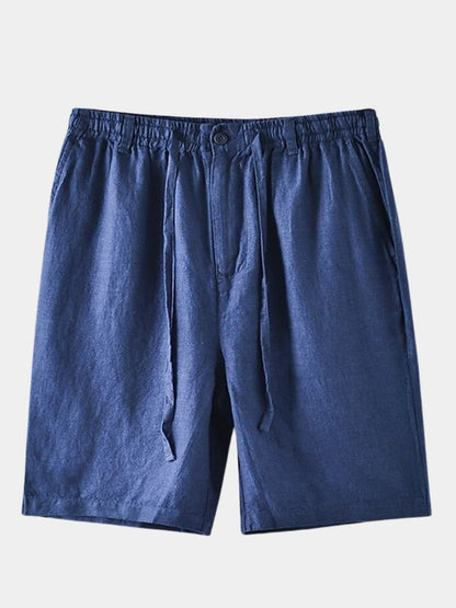 Bright Shore Linen Shorts - Cross & Crown