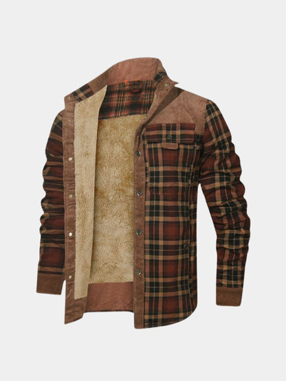 Redwood Rustic Flannel Jacket - Cross & Crown