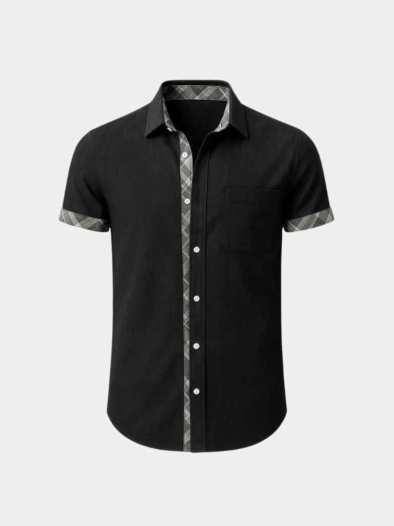 Ocean Detail Casual Shirt - Cross & Crown