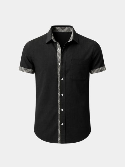 Ocean Detail Casual Shirt - Cross & Crown