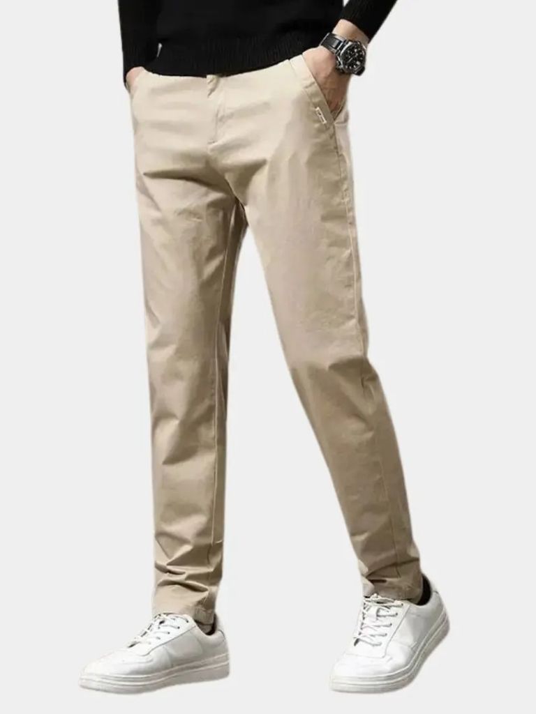 Essential Straight Trousers - Cross & Crown