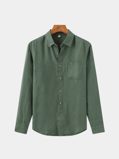 Linen Coast Shirt – Cross & Crown