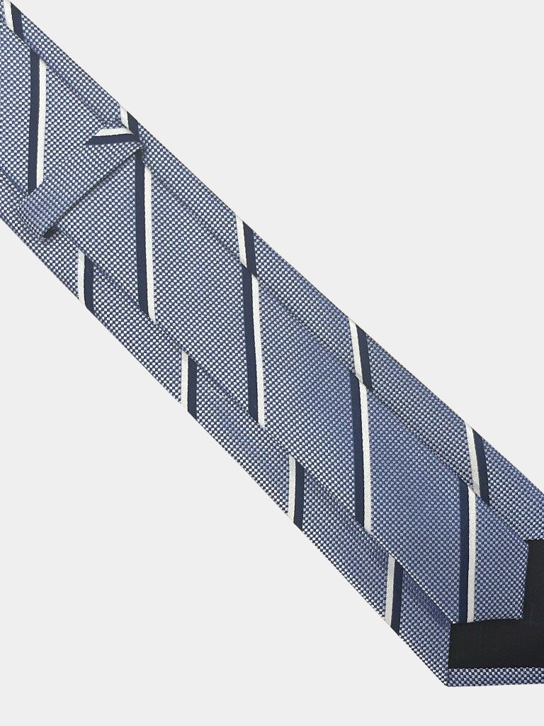 Blue Regent Tie – Cross & Crown