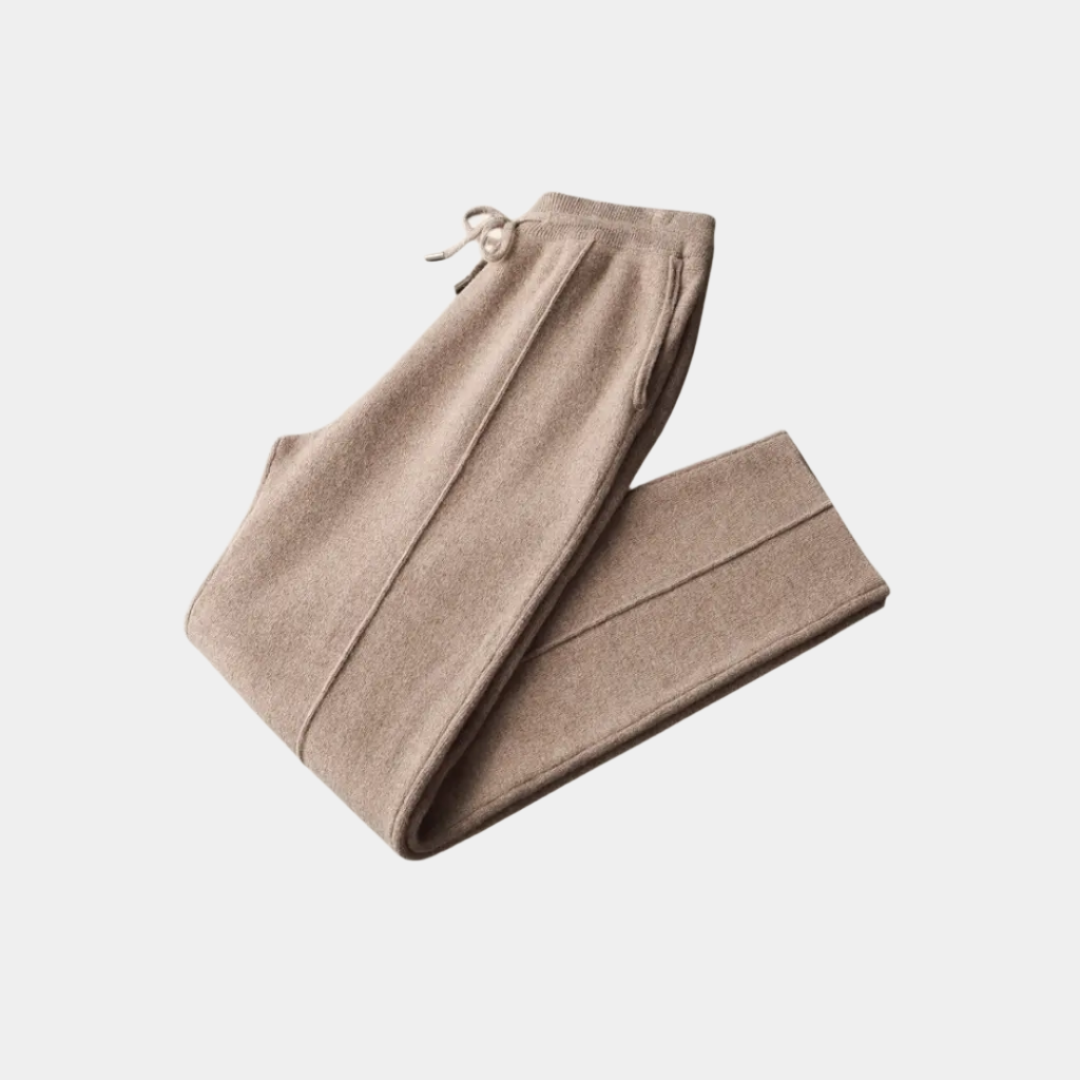 100% CASHMERE TROUSERS Cross Crown