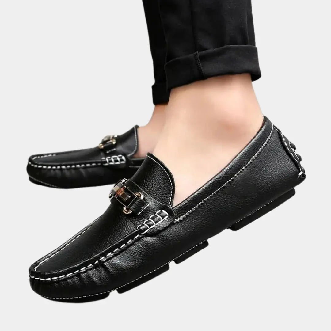 TORINO GENUINE LEATHER LOAFERS Cross & Crown